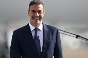 Spaniens Ministerpräsident Sánchez kommt zum WM-Finale