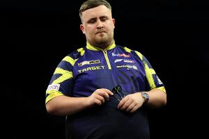 Darts: Springer schlägt sich gegen Littler wacker