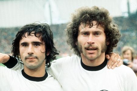 1974: Gerd Müller und Paul Breitner