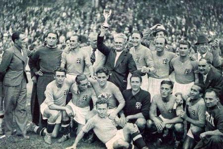 1938: Gino Colaussi und Silvio Piola