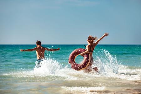 Benimregeln für den Strand