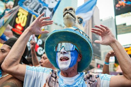 Argentinier bringen WM-Party zurück nach New York