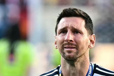 Lionel Messi weint: War es sein letzter Tango?