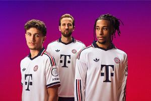 Retro-Look: FC Bayern mit neuem Auswärtstrikot
