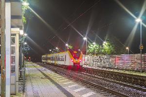 In diesem Regionalzug kam es zu der Prügelei.