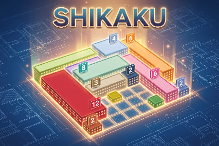Shikaku: Das beliebte japanisches Rätsel