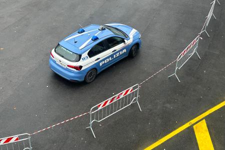 Ein Auto der italienischen Polizei. (Symbolbild)