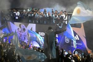 Tausende Fans empfangen WM-Zweiten Argentinien - Messi fehlt