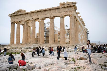 Noch ist nicht bekannt, warum ein Touristenpaar an der Akropolis angegriffen wurde. (Archivbild)