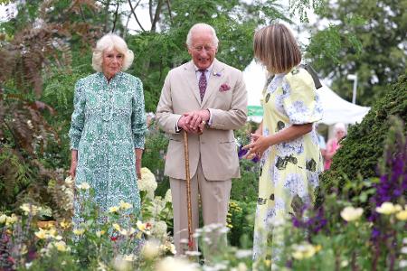 Charles und Camilla besuchen die Sandringham Flower Show