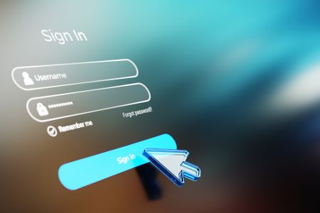 Digitale Login-Box
