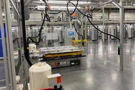 Mercedes Batteriefabrik Alabama Eršffnung