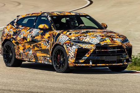 Lamborghini Urus SE Performante verhüllt Erlkönig Prototyp Fahrbericht