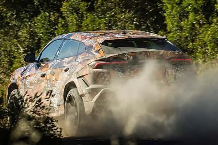 Lamborghini Urus SE Performante verhüllt Erlkönig Prototyp Fahrbericht
