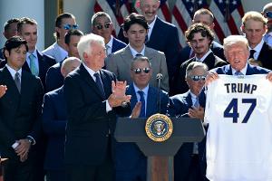 Trotz wütender Fans: Dodgers besuchen Trump im Weißen Haus