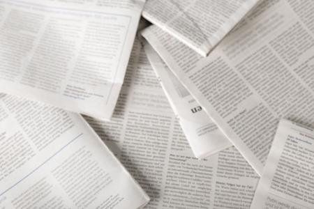 Tüten basteln aus Zeitungspapier