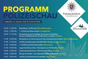 Programm Polizeischau Schlüchtern
