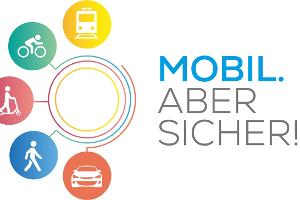Mobil. Aber sicher! - Logo