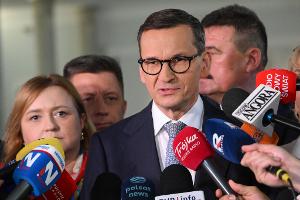 Polens Ex-Regierungschef Mateusz Morawiecki verlässt mit einer Gruppe von Abgeordneten die PiS. 