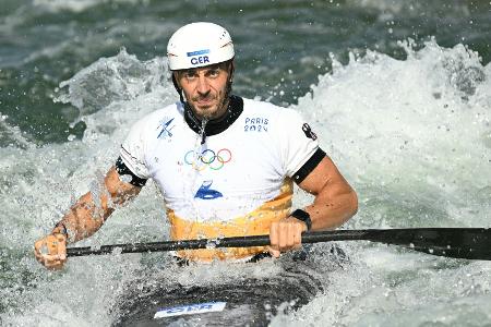 Slalom-WM: Tasiadias paddelt im Canadier auf Rang acht