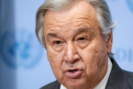 António Guterres ist als erster UN-Generalsekretär seit 15 Jahren in Syrien