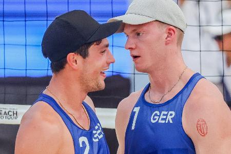 Beach Pro Tour: Zwei deutsche Duos im Halbfinale