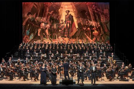 Im Festspielhaus gab es Beethovens 9. Symphonie