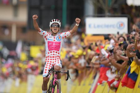 Richard Carapaz gewinnt die 20. Etappe der Tour de France.