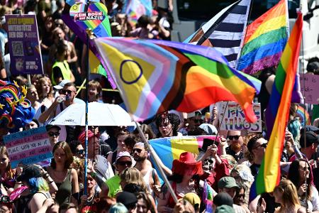 Mit dem CSD wird traditionell die queere Community gefeiert.