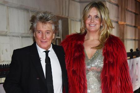 Rod Stewart und Penny Lancaster