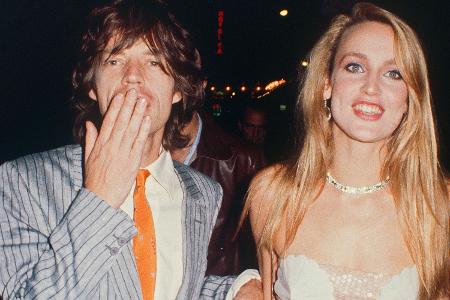 Mick Jagger und Jerry Hall