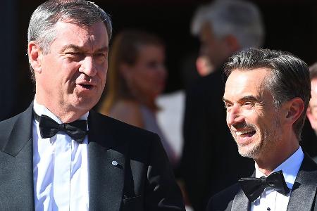 Trotz schwieriger Anreise: Florian Silbereisen feiert in Bayreuth