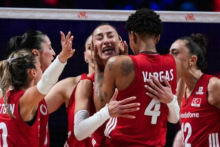 Volleyball: Türkei gewinnt Nations League