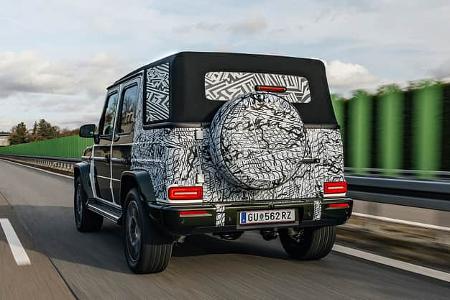 Mercedes G-Klasse Cabrio Teaser