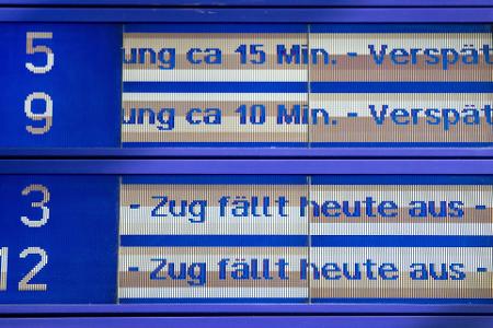 Viele Züge sind nach vor unpünktlich. (Archivfoto)