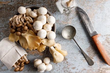 Mehr als Champignons: Drei kreative Pilzrezepte