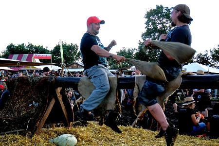 Friedliches Festival