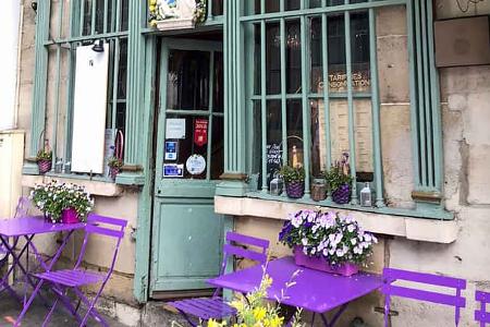 Paris, Camping, Reise, Au vieux Paris d'Arcole, Café