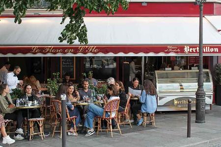 Paris, Camping, Reise, Café, Restaurant
