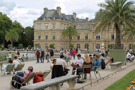Paris, Camping, Reise, Jardin du Luxembourg