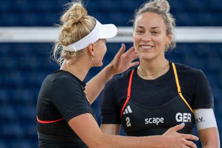 Brisantes Aufeinandertreffen bei Beachvolleyball-EM