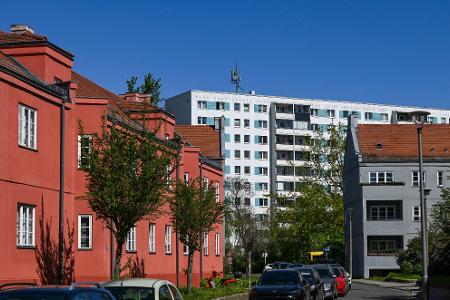 Die Splanemann-Siedlung im Ortsteil Friedrichsfelde sieht so gar nicht nach Platte aus. 