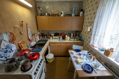 Kleine Zeitreise in eine Typische WBS-70-Wohnung.