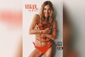 "Vegan is hot!": Alena Gerber posiert nur mit Chili bekleidet für PETA
