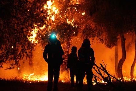Die griechische Feuerwehr hat Lehren aus den Brandkatastrophen früherer Jahre gezogen. (Archivbild)