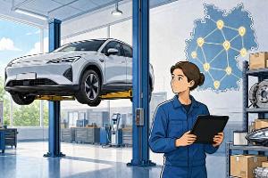 Händlernetz und Ersatzteillage chinesischer Hersteller in Deutschland