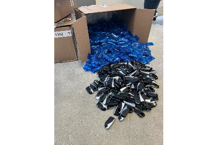 Fast 2.000 gefälschte Autoschlüssel entdeckte der Zoll in einer Warensendung.