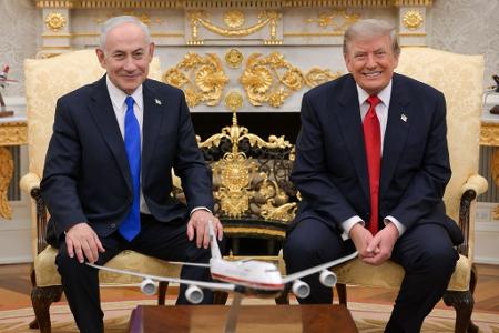 Nach seinem Treffen mit US-Präsident Donald Trump sagte Benjamin Netanjahu: 