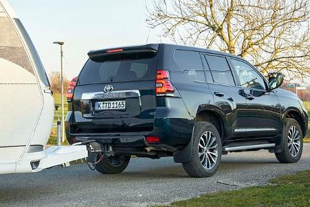 Toyota Land Cruiser im Zugwagentest