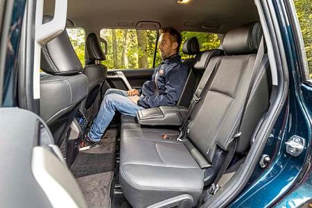 Toyota Land Cruiser im Zugwagentest